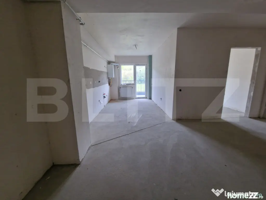Apartament cu 3 camere, 62 mp, terasa cu panorama, parcare c - Floresti (Cluj)