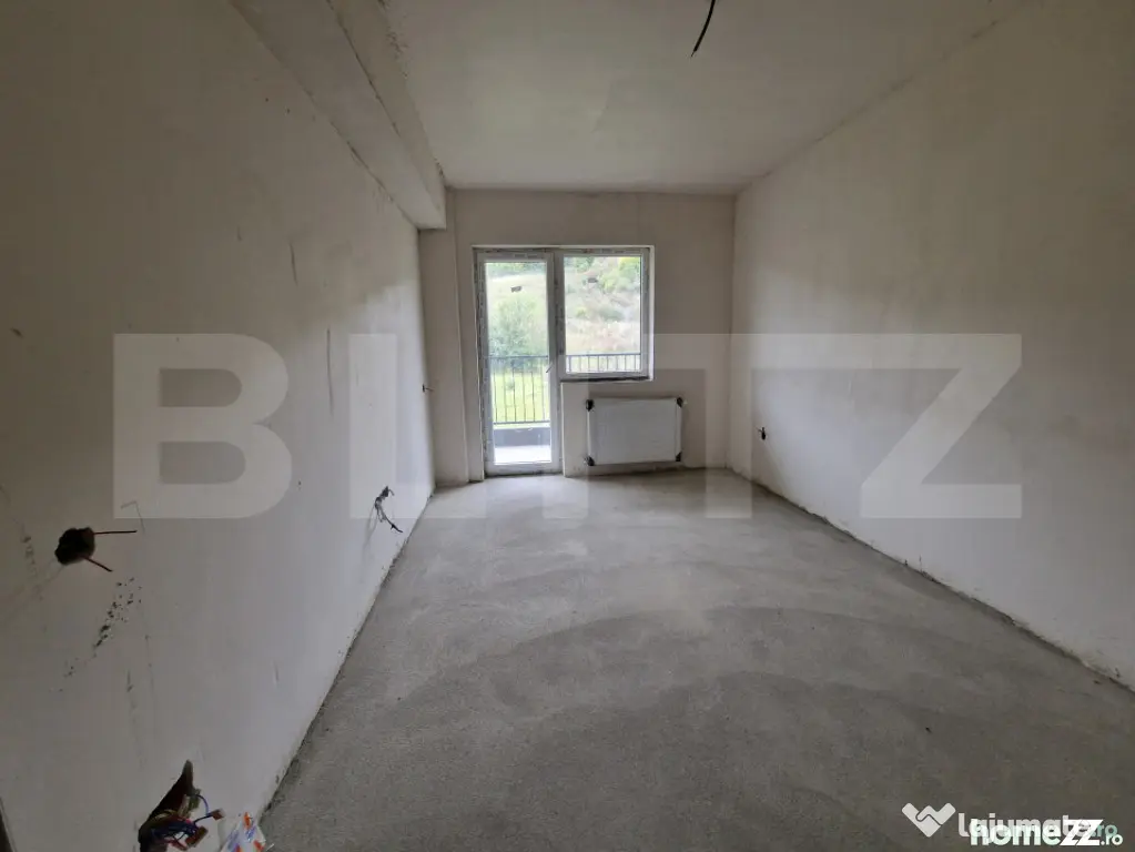 Apartament cu 3 camere, 62 mp, terasa cu panorama, parcare c - Floresti (Cluj)