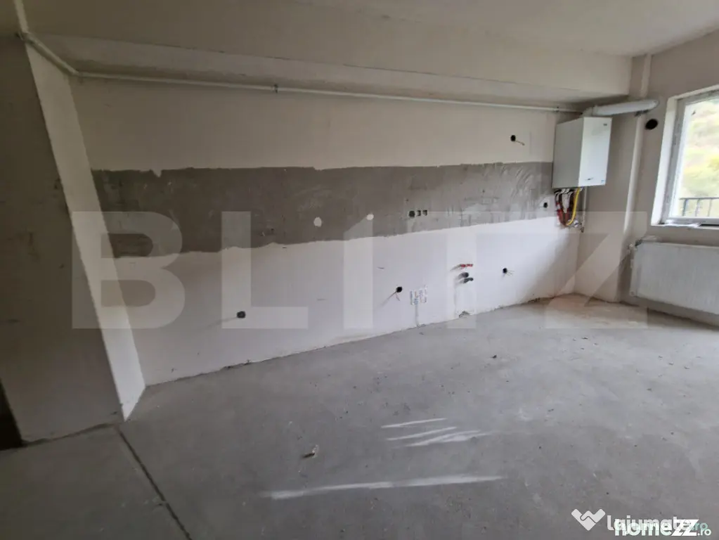 Apartament cu 3 camere, 62 mp, terasa cu panorama, parcare c - Floresti (Cluj)