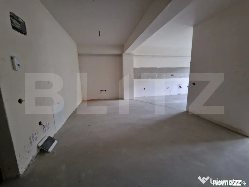 Apartament cu 3 camere, 62 mp, terasa cu panorama, parcare c - Floresti (Cluj)