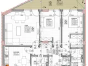 Apartament 3 camere cu loc de parcare – imobil tip boutiqu 