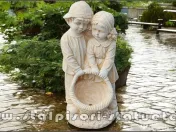 Set copii cu soclu, galben patinat, model S7-S27. 