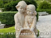 Set copii cu soclu, galben patinat, model S7-S27. 