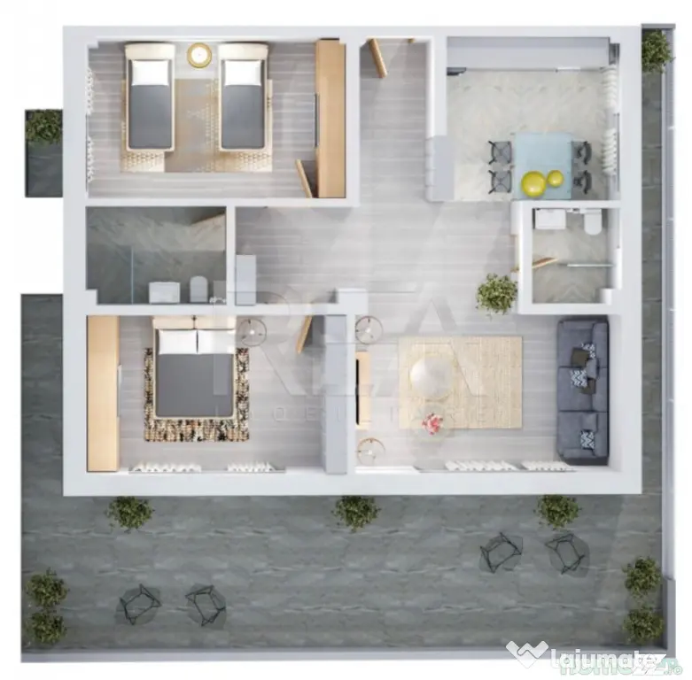 UP Boutique - Pipera Voluntari - APARTAMENT 2 CAMERE finisaj - Bucuresti (Bucuresti-Ilfov)