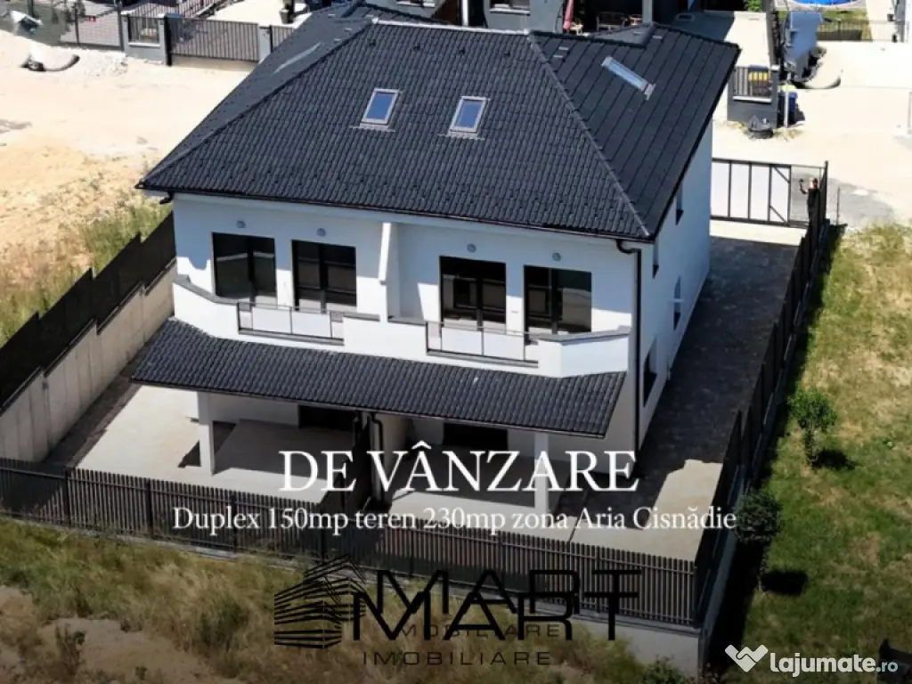 Duplex 150mp teren 230mp zona Aria Cisnadie