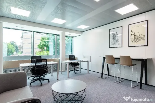 Spațiu de birou privat pentru 3 persoane în Regus Sun Business Centre