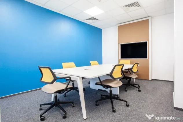 Spațiu de birou privat pentru 3 persoane în Regus Sun Business Centre