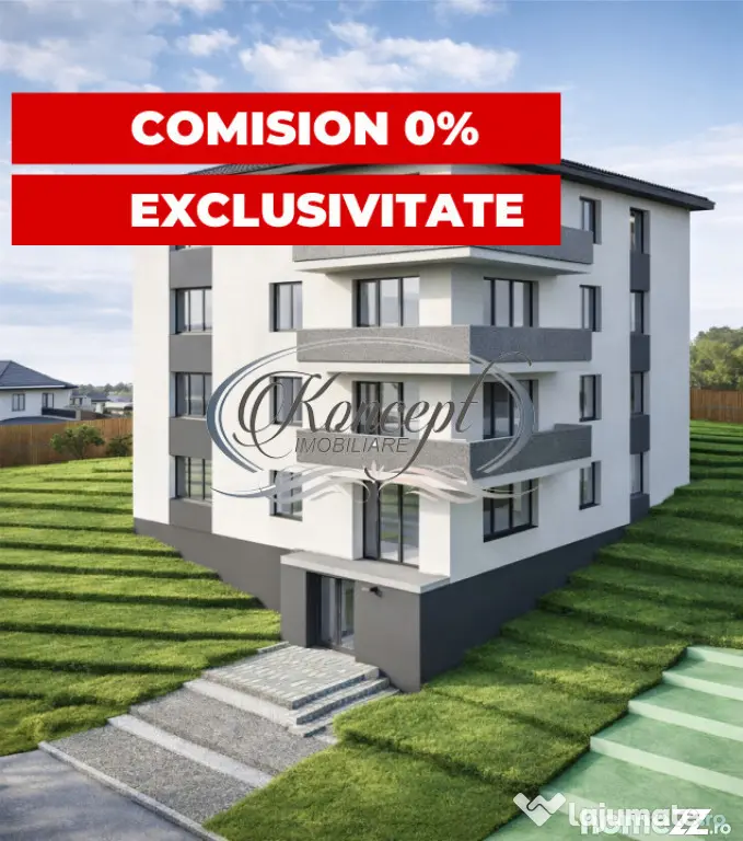 Apartament pe str. Sub Cetate, TVA si finisaje incluse in pr - Floresti (Cluj)