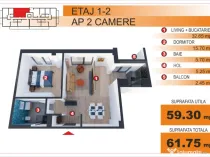 Comision 0%! Apartament 2 camere, EXCLUSIV in Blitz, zona Im