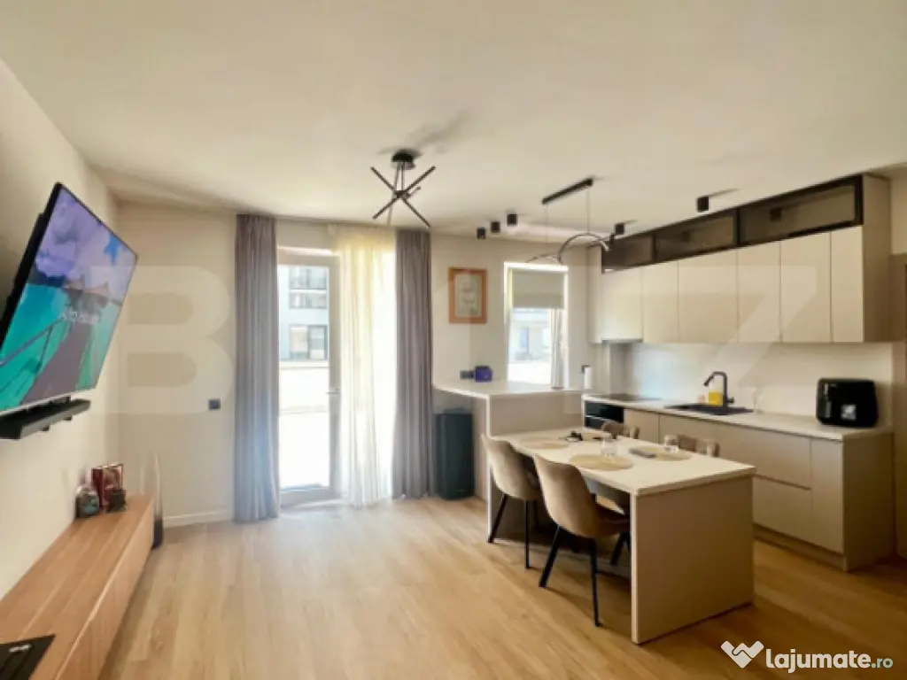 Exclusiv! Apartament 3 camere 75 mp, terasa 82 mp, 2 parcari