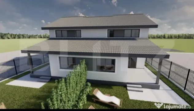 Duplex modern, Sacalaz – zona centrala, toate utilitățil