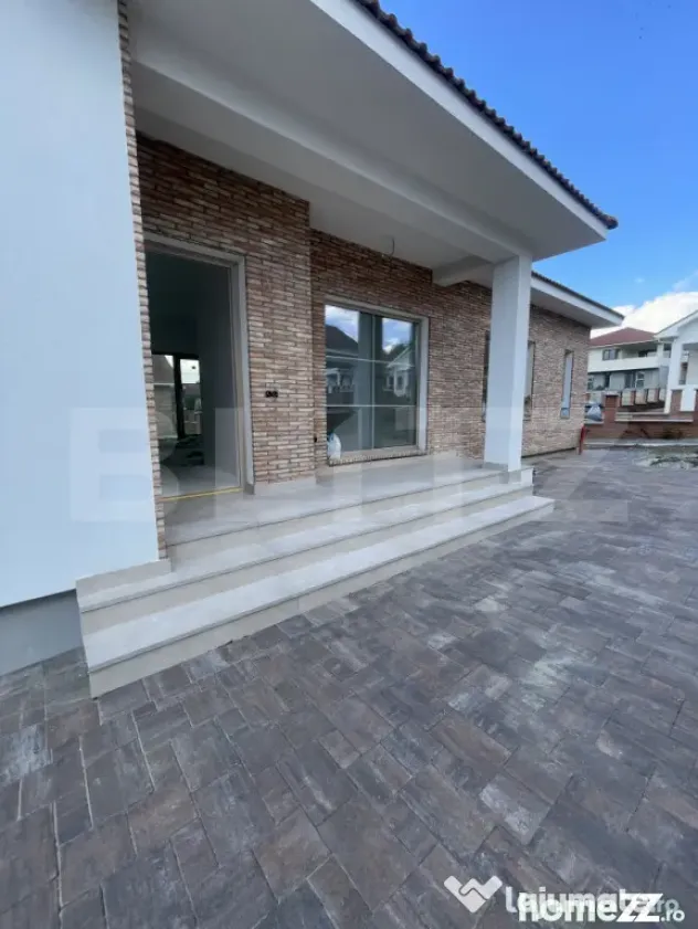 Casa pe un nivel, 120 mp utili, 580 mp de teren, Bistrita
