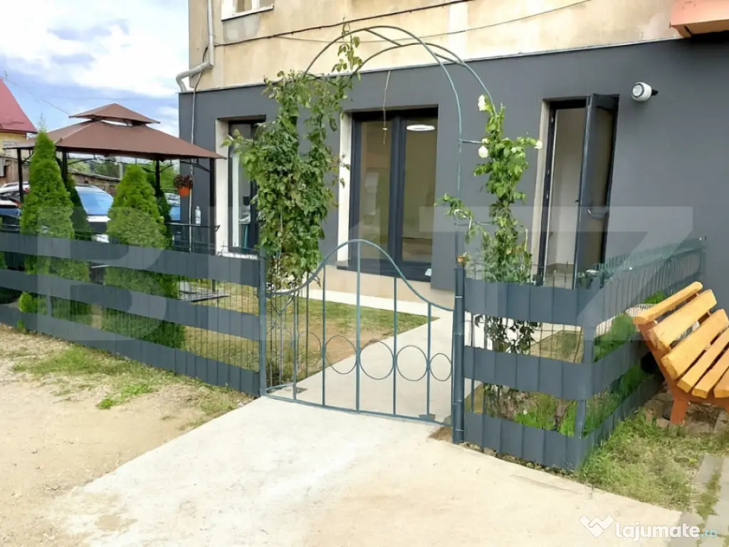 Spatiu comercial de inchiriat,renovat complet,33 mp,cu teras