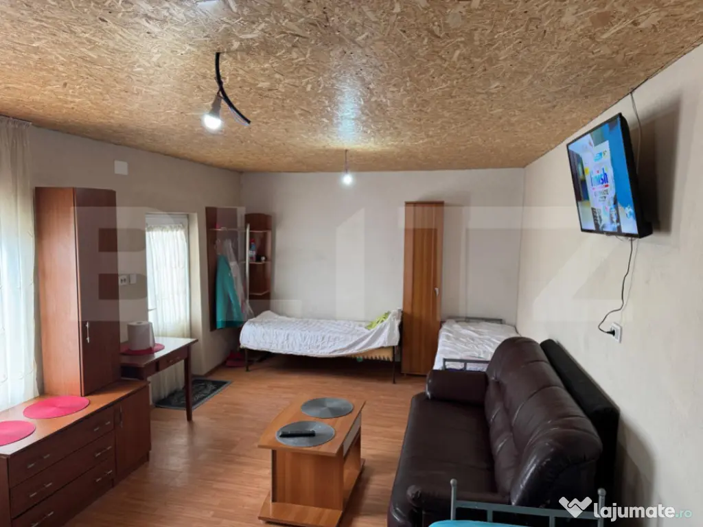 Spațiu industrial + spații de cazare/birouri de închiriat