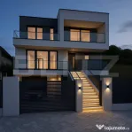 Casa individuala, 280mp, 500 teren, garaj dublu, terasa circ