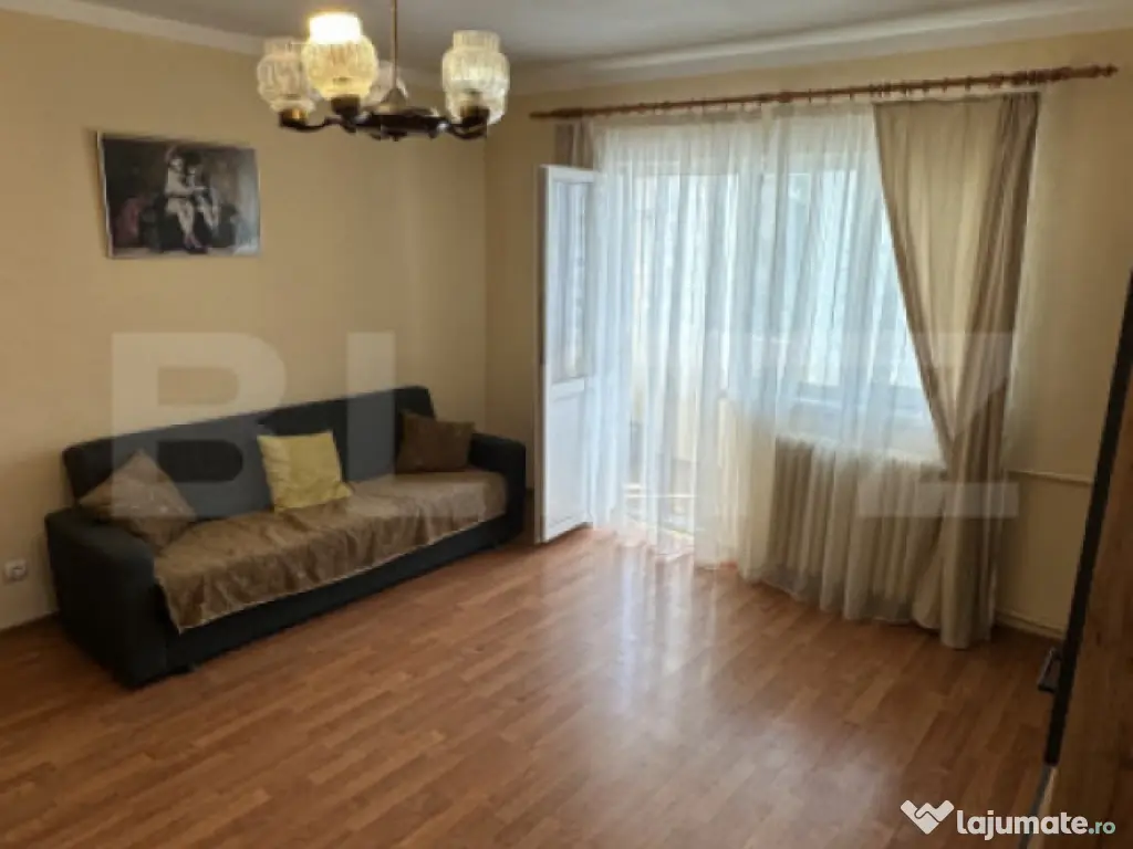 Apartament semidecomandat cu 2 camere, mobilat - Nufarul