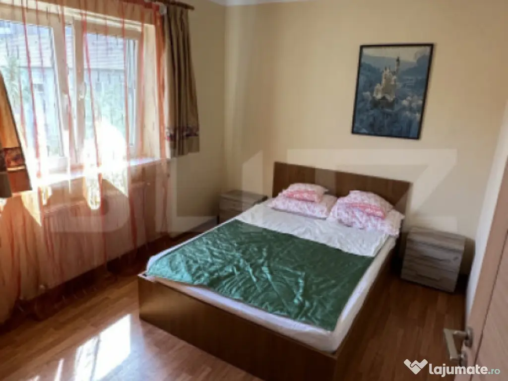 Apartament semidecomandat cu 2 camere, mobilat - Nufarul