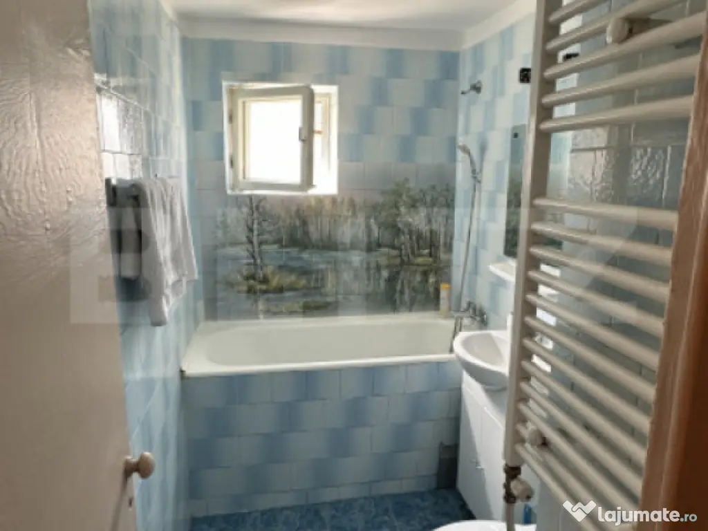 Apartament semidecomandat cu 2 camere, mobilat - Nufarul