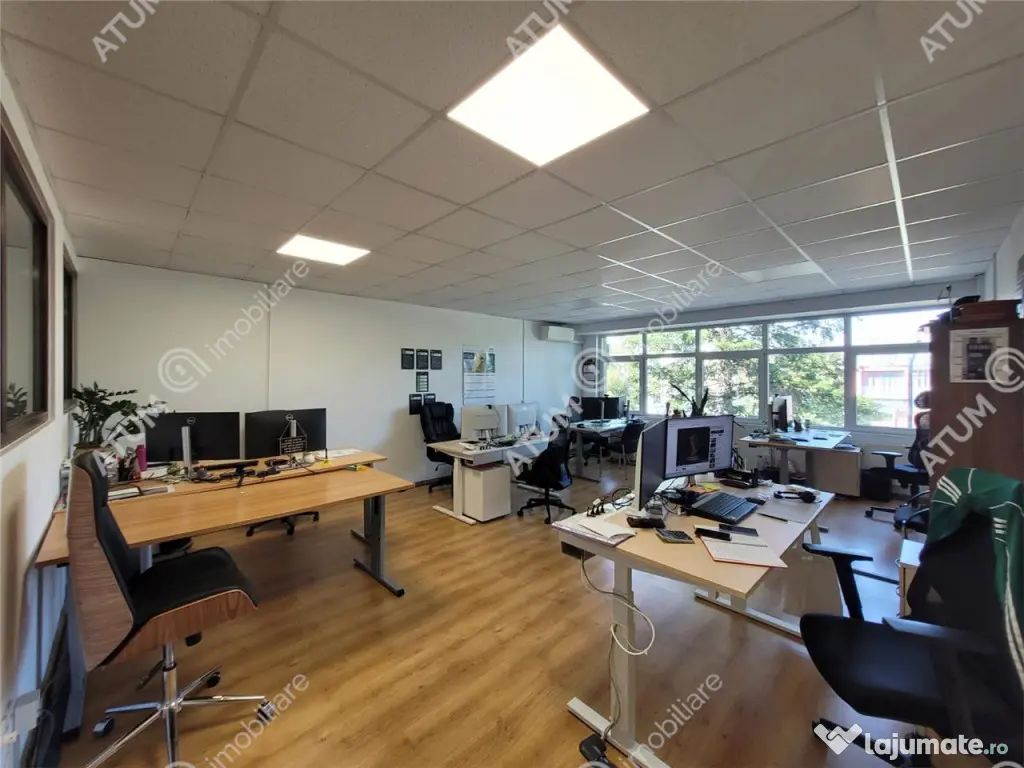Spatiu birouri 170 mp doua grupuri sanitare in Zona Industri
