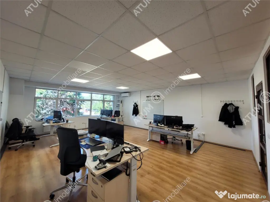 Spatiu birouri 170 mp doua grupuri sanitare in Zona Industri