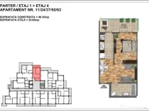 Garsoniera de vânzare – bloc nou, zona Aurel Vlaicu 34 mp