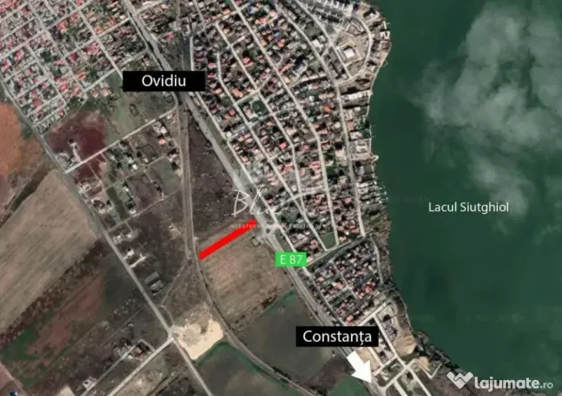 Teren intravilan 2.500 mp – Ovidiu, deschidere la DN2A