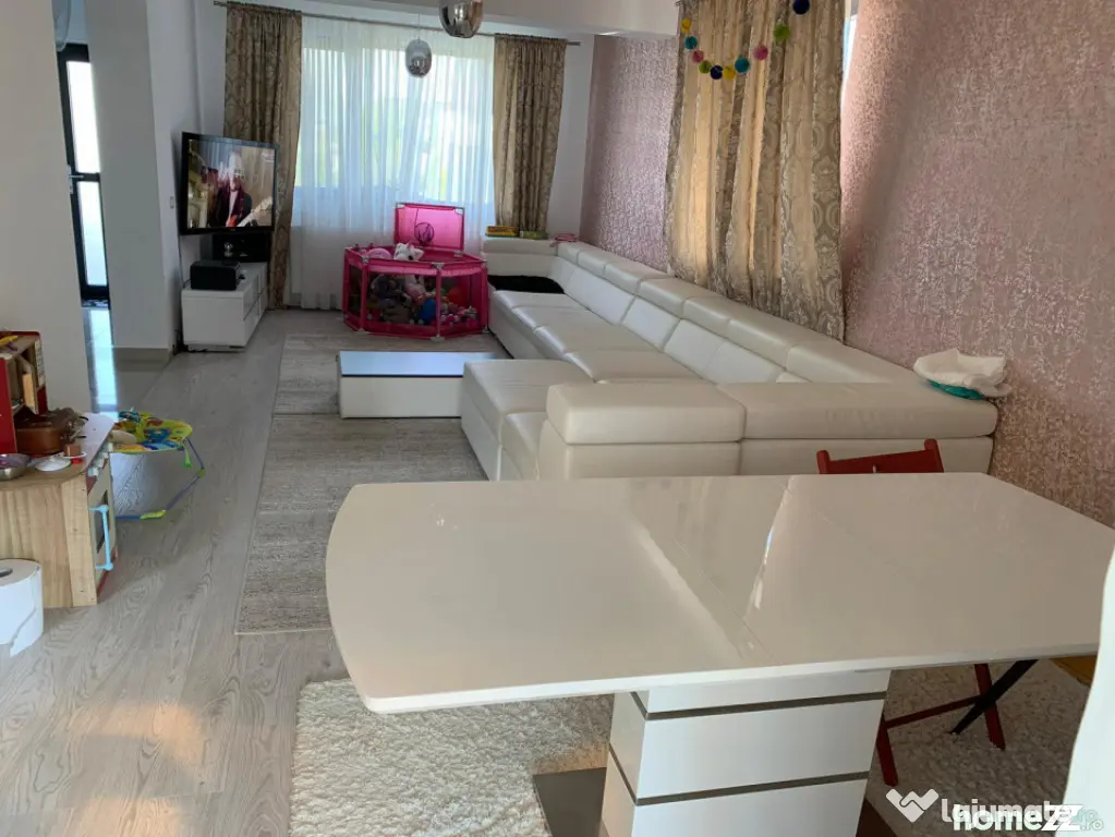 Domnesti, Tudor Vladimirescu, vila, P+1E, complet mobilata ?