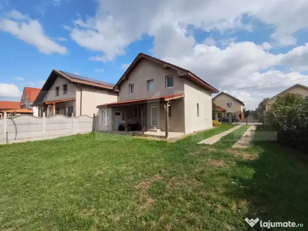 OPORTUNITATE casa mobilata complet, racordata la toate utili