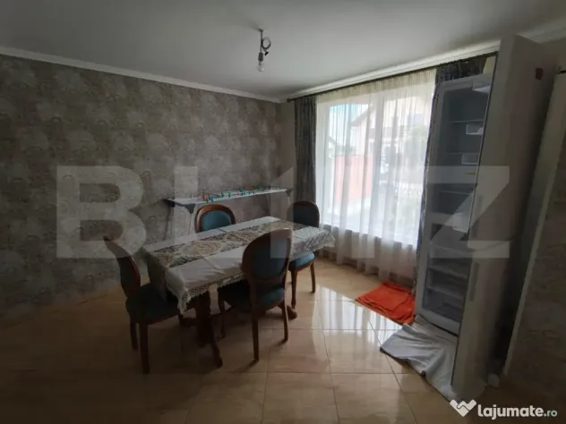 OPORTUNITATE casa mobilata complet, racordata la toate utili