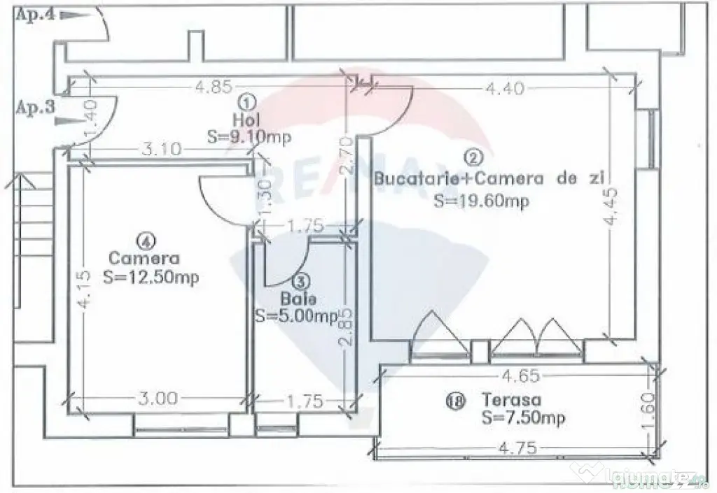 Apartament cu 2 camere de vânzare și parcare, bloc nou,... - Giroc (Timis)