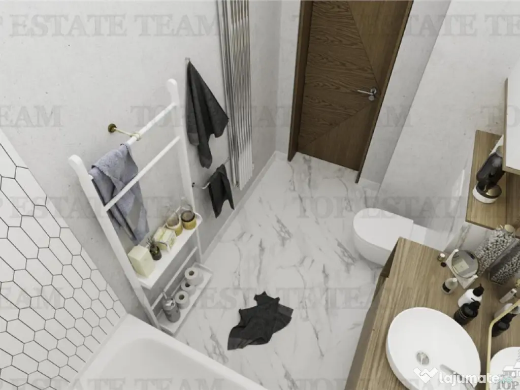 Apartament 2 camere, incalzire in pardoseala, finisaje premi