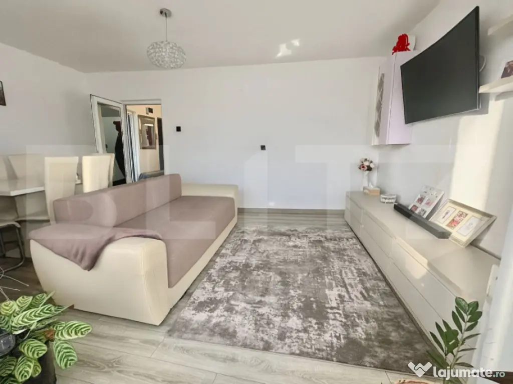 Apartament modern 3 camere recent finisat si mobilat