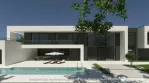 Casa de lux moderna cu 12 camere si piscina - Design minimal
