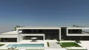 Casa de lux moderna cu 12 camere si piscina - Design minimal 