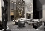 Casa de lux moderna cu 12 camere si piscina - Design minimal 
