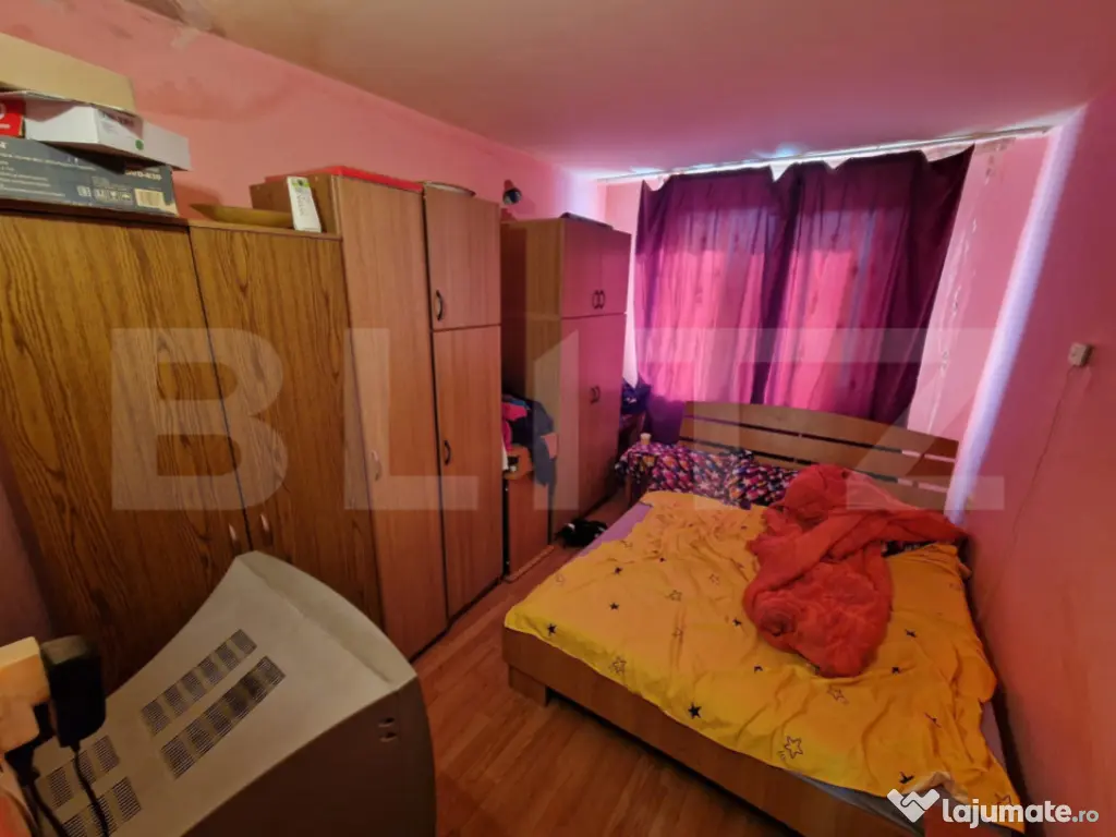 Garsoniera de 34 mp, etajul 1, zona Decebal