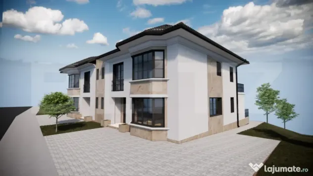Duplex premium cu 600 mp teren – confort și intimitate î