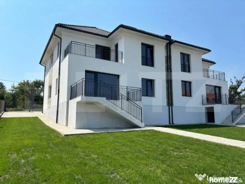 Duplex 168 mp cu 600 mp teren – confort și intimitate în