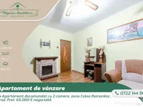 Apartament decomandat cu 2 camere, zona Calea Romanilor, Ara
