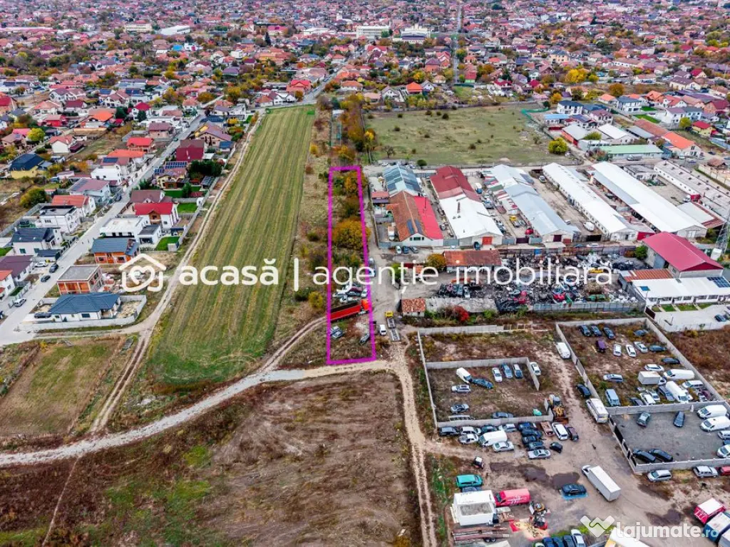 Teren de 2500 mp, cu posibilitate de parcelare în Bujac ...