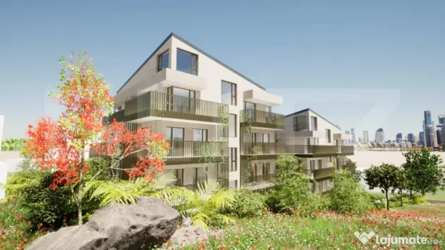 Apartament 4 camere, 123 mp, Terasa 21 mp, Dressing, Zona Ca
