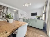 Duplex cu 4 camere si 2 bai complet mobilat si utilat in Giroc. 