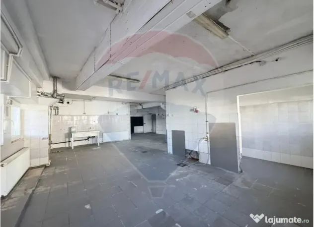 Spațiu industrial-220 mp cu rampă și parcare-zona Ora?...