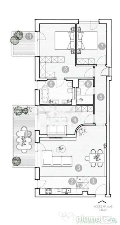 Apartament 4 camere , Green Lake, Grivita