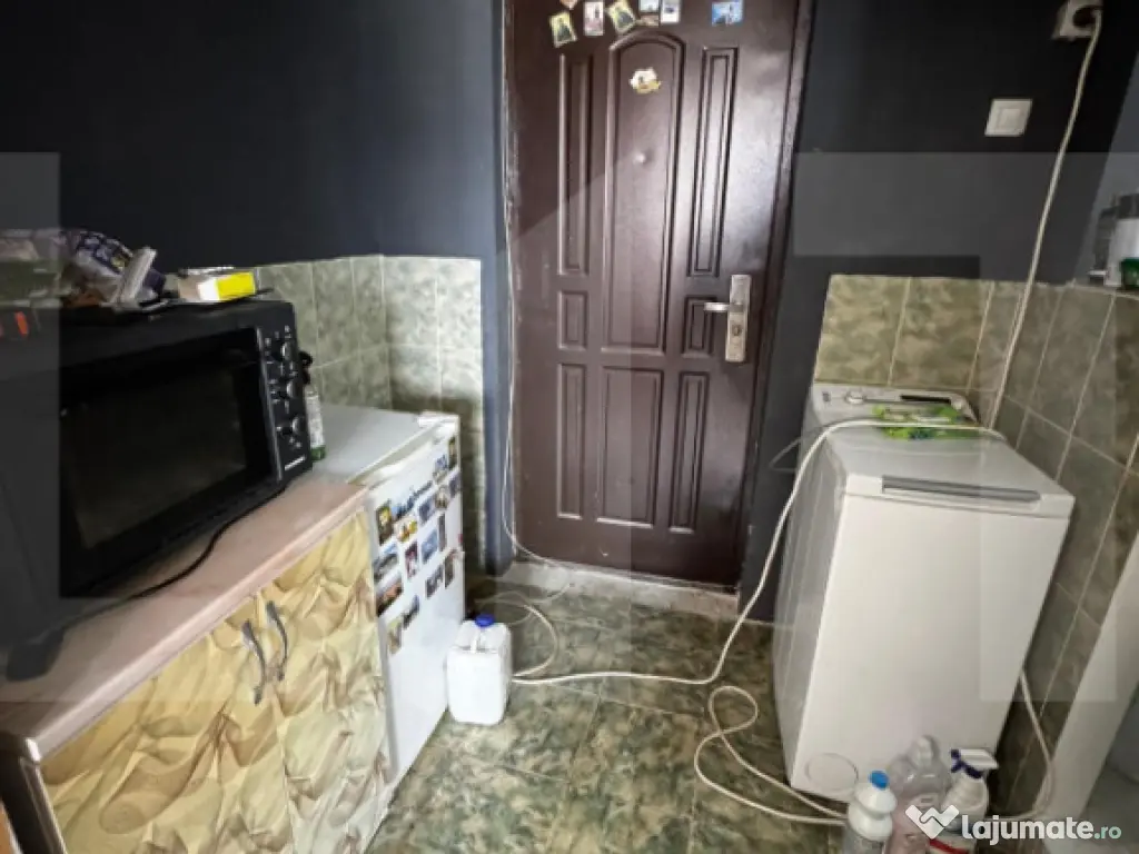 Garsonieră luminoasă, ideală pentru locuit