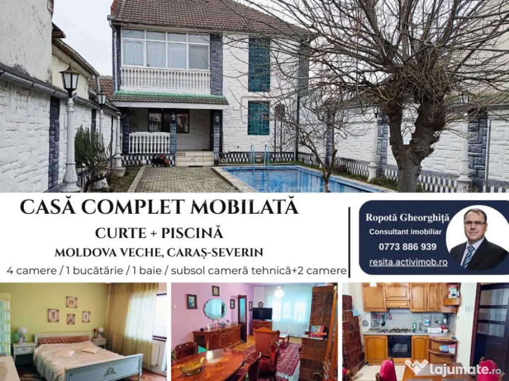 Casa cu teren 315 mp – Moldova Veche, jud. CS