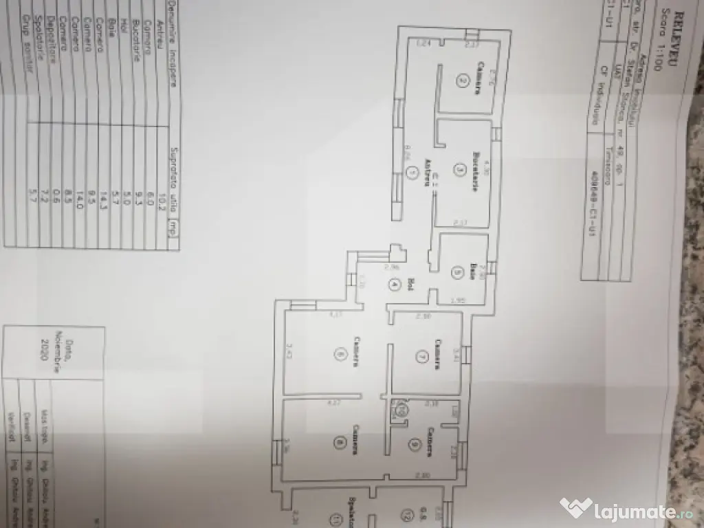 Casa individuala 4 camere, 100 mp, zona Girocului