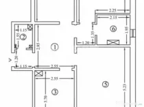 DE VANZARE-APARTAMET 3 CAMERE-DACIA