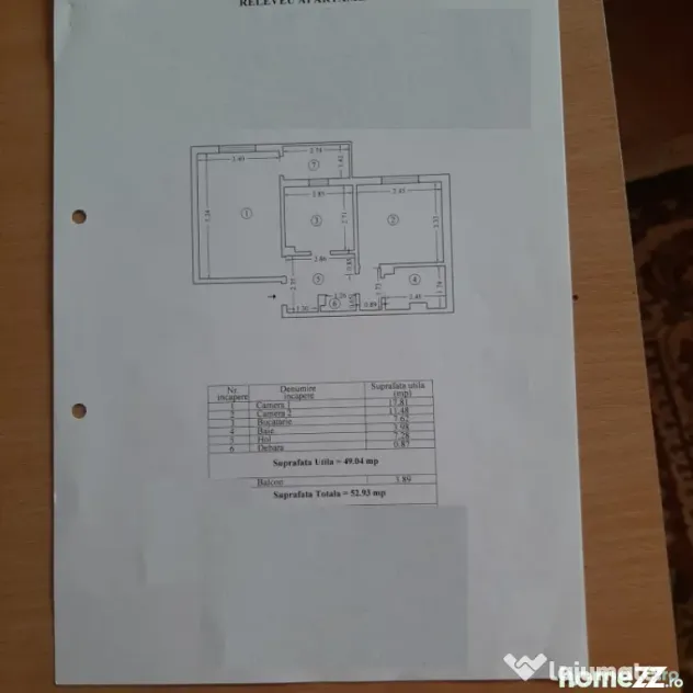 Apartament 2 camere de vanzare - Aurel Vlaicu | Constanta - Constanta (Constanta)