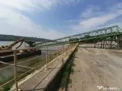 Oltenita - teren pe malul Dunarii cu chei betonat si pont... 